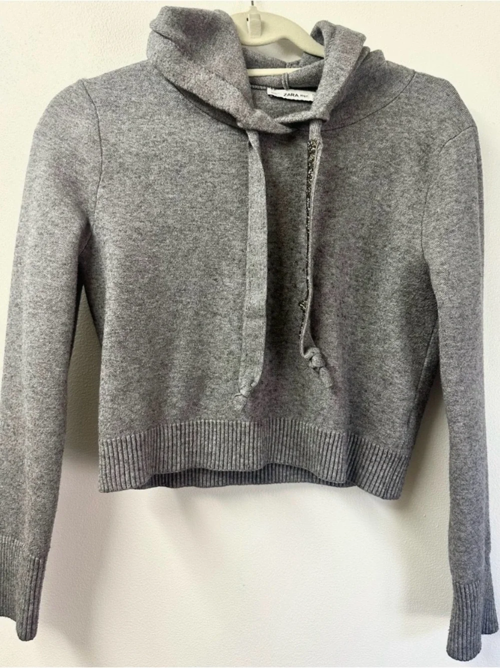 Zara Hoodie with beaded drawstrings